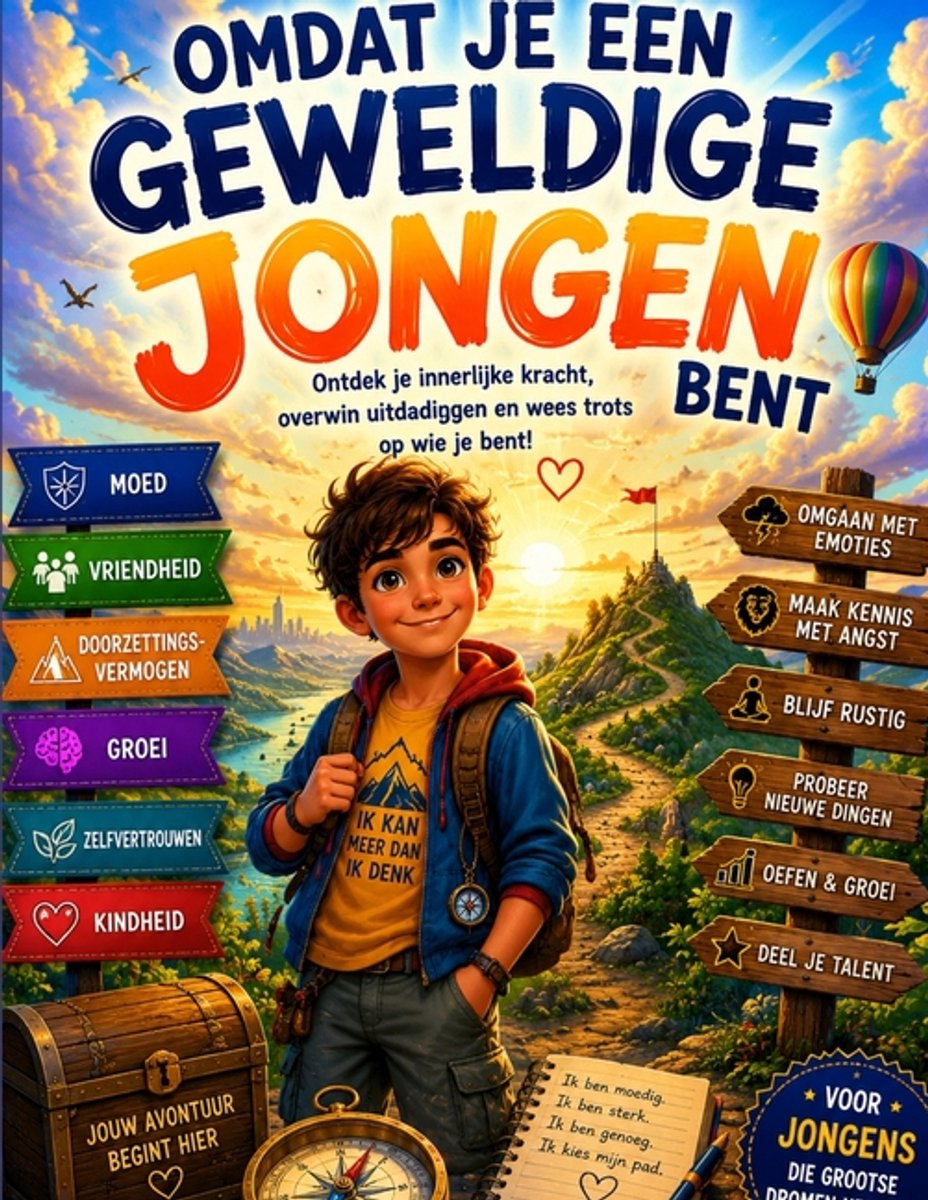Omslag van Omdat je een geweldige jongen bent