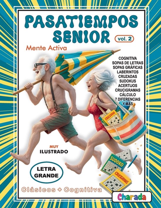 Pasatiempos Sénior- Pasatiempos Sénior - Mente activa - 2 - cover