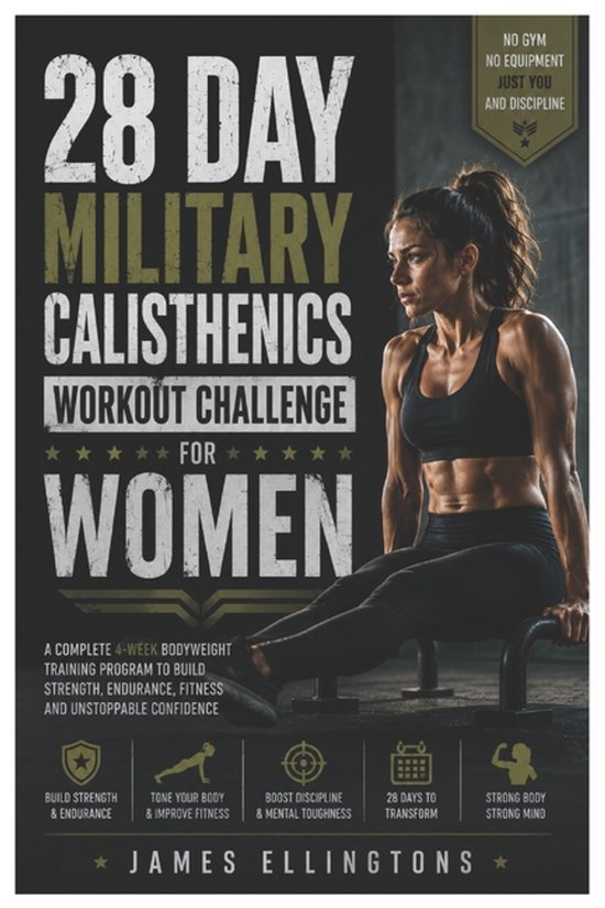 28 Day Military Calisthenics Workout Challenge for Women - cover