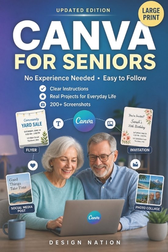 Canva for Seniors - cover
