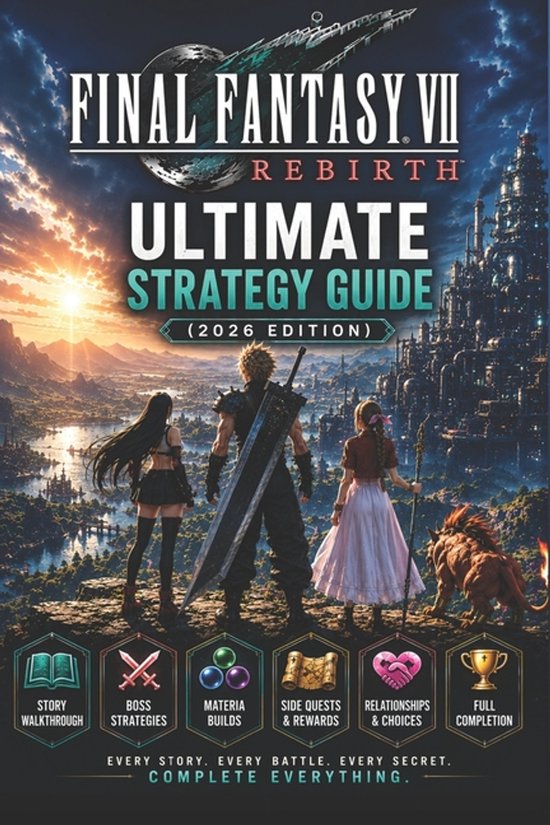 Final Fantasy VII Rebirth Ultimate Strategy Guide (2026 Edit ... - cover