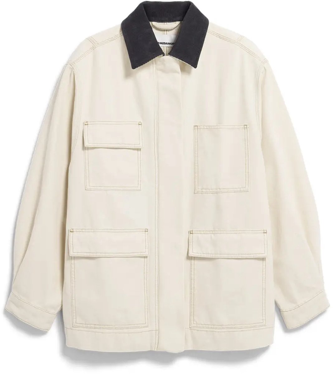 Damesjas Armedangels Workwear Ongeverfd