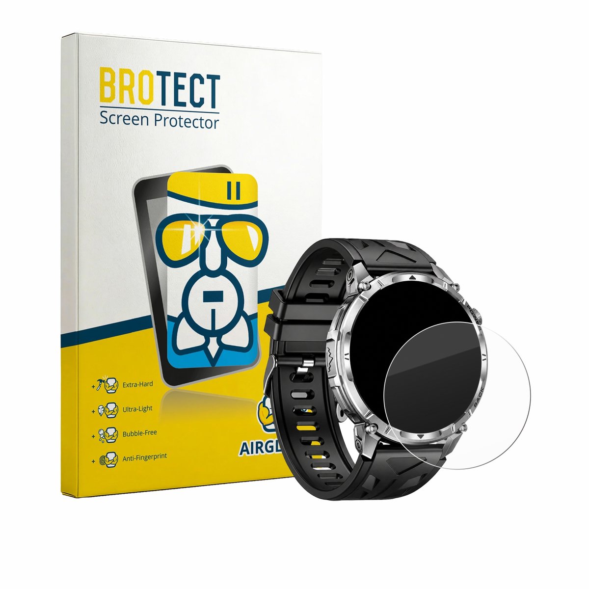 Screenprotector voor Miecgth IW13 1.7" Beschermglas transparant