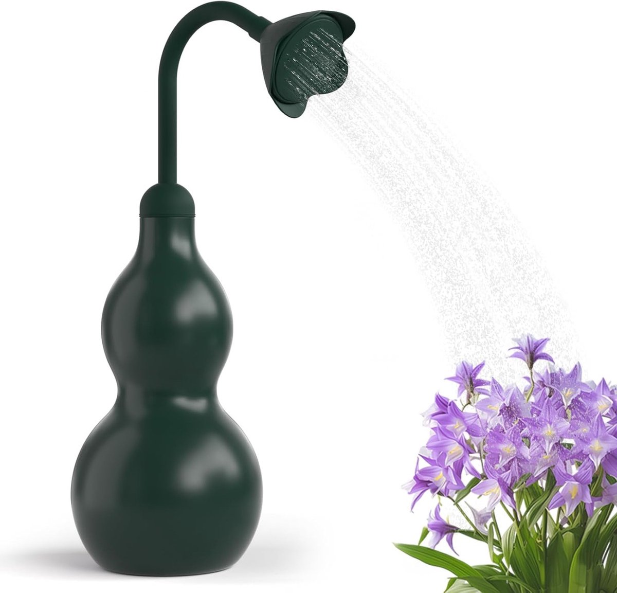Kleine Gieter voor Binnenplanten, 11oz met Verstelbare Tuit, Ideaal voor Succulenten, Cactussen en Zaailingen, Decoratieve Mini Gieter voor Tuin en Bloemen