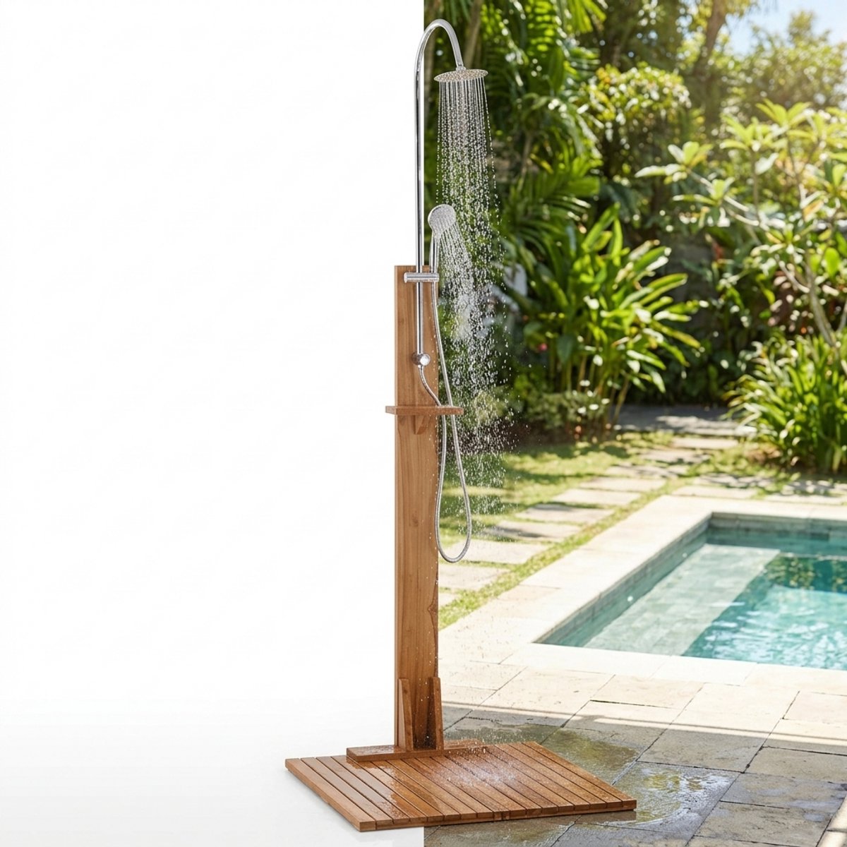 Buitendouche - Tuindouche - Voor Tuin - Camping - Zwembad - Naturel
