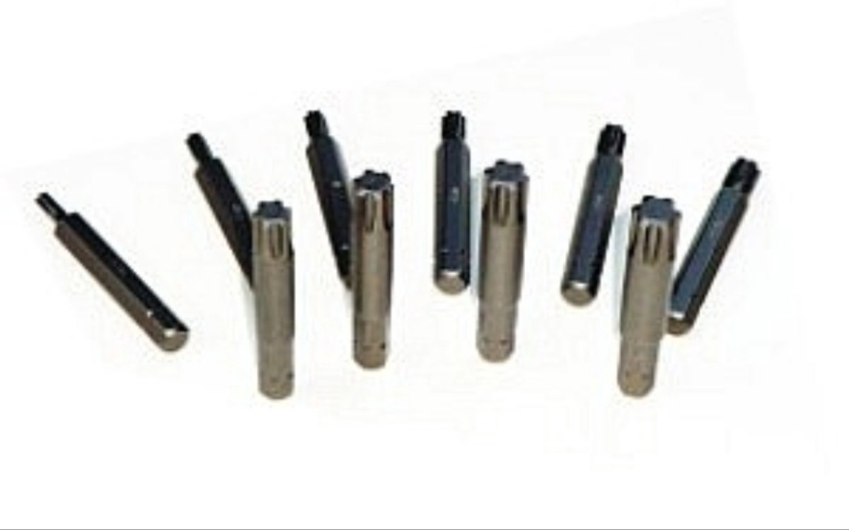 Jonnesway D10R75M14A RIBE Bit - M14 x 75 mm - 10 mm HEX Aansluiting - Hoogwaardig Gelegeerd Staal - Voor Professioneel Gebruik - 4719152184730