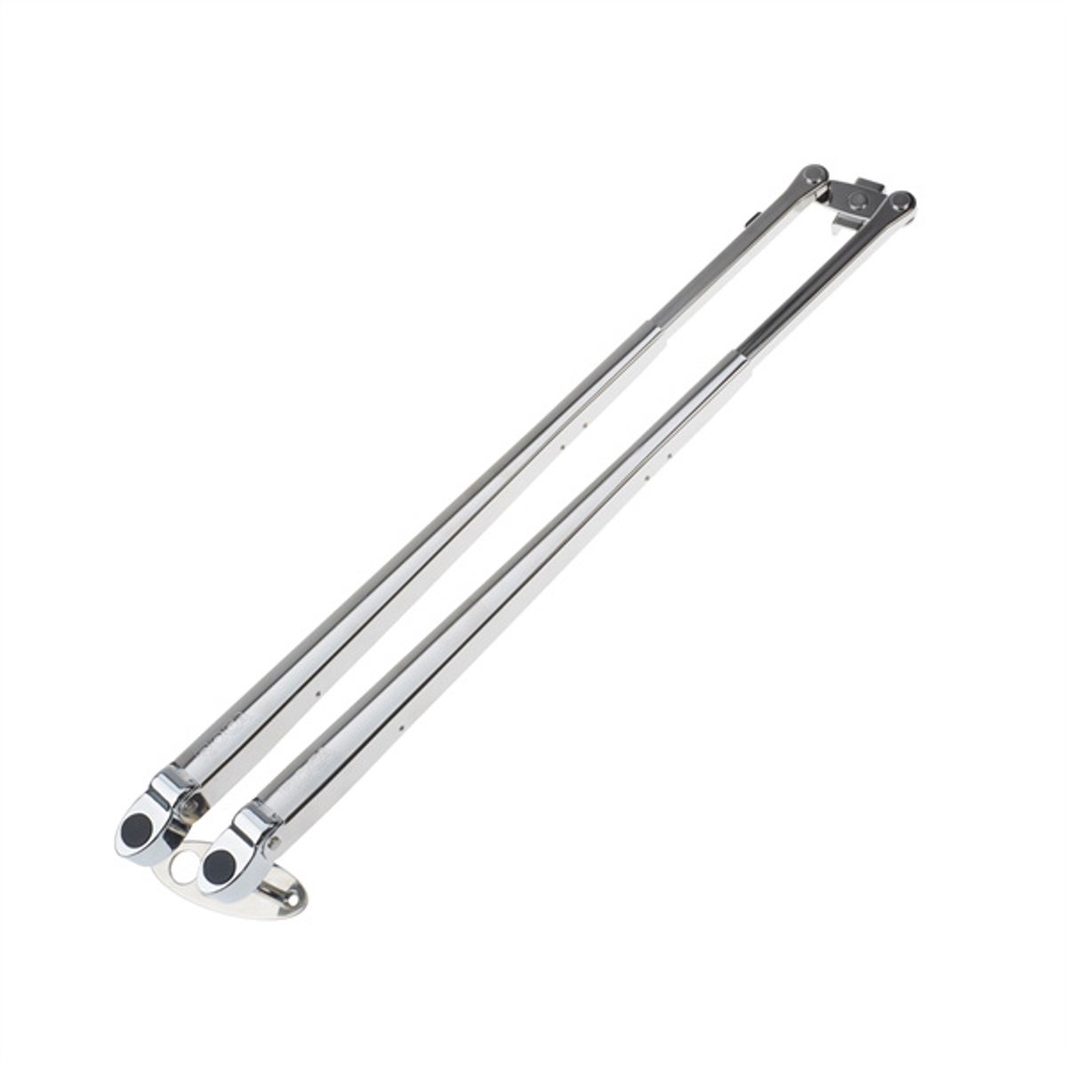Roca Parallelarm W25/38, RVS electr.gepolijst 470-750mm