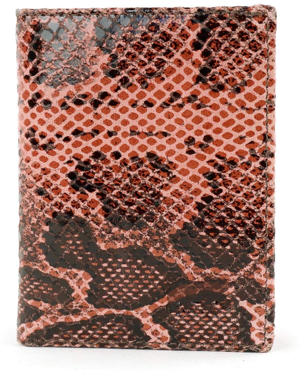 Bear Design Pasjeshouder Cas Snake Pink