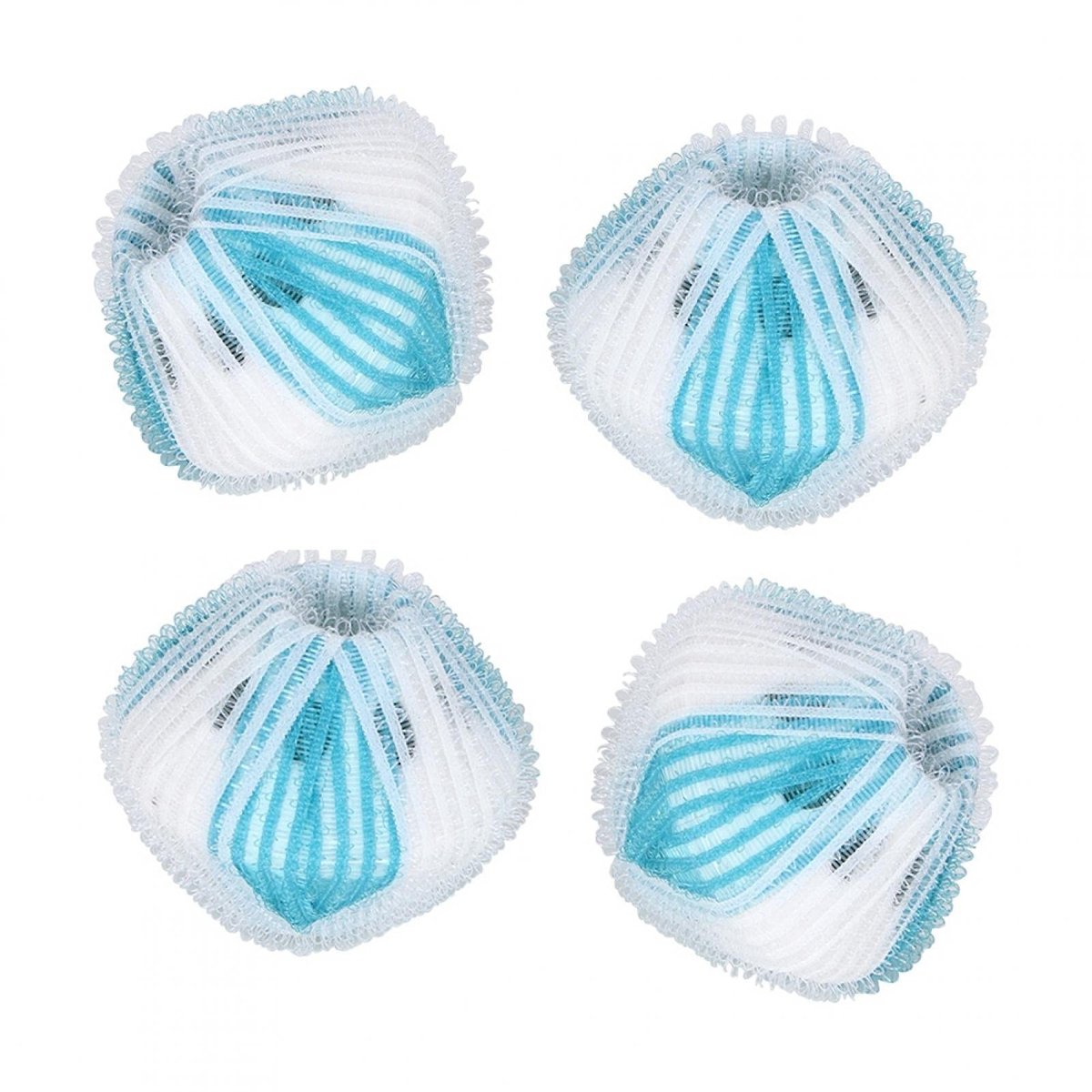 Allecto - Wasmachine Bal - Verwijdert Dierenharen - Herbruikbaar en Duurzaam - Blauw - Pet Hair Remover - Geschikt voor Kleding - 6 Stuks