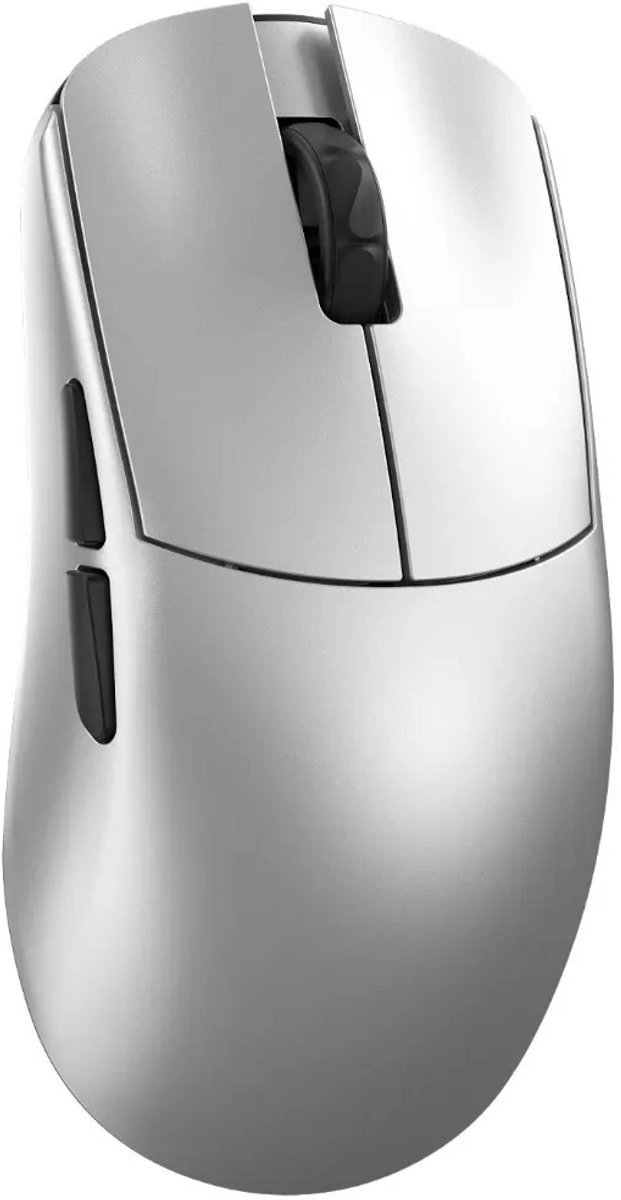 WLMouse YING Silver - Draadloos - 30.000 DPI - 5 knoppen - Magnesium - Omron optische sensor