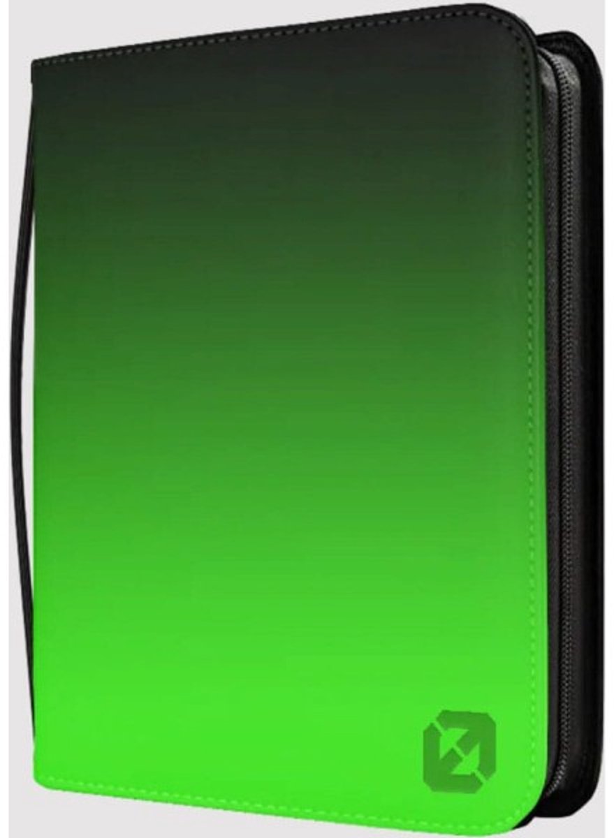 Evoretro - Shield + Toploader Binder - Neon Green (geschikt voor Pokemon - Magic - One Piece - Yu-Gi-Oh enz. )