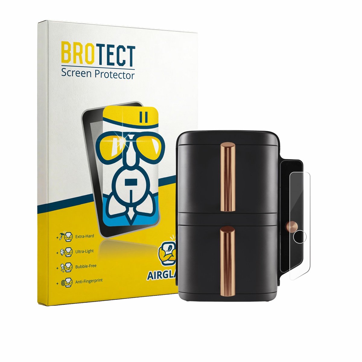 Screenprotector voor Ninja Double Stack XL sl400eu Beschermglas transparant