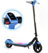 Vankel Elektrische step voor kinderen- Bereik tot 10km - 110W Motor - Maximumsnelheid 14 km/u - 6.5 Zoll Banden - Maximale Belasting 60kg - Opvouwbare Kinderstep voor 6-12 jaar - blauw