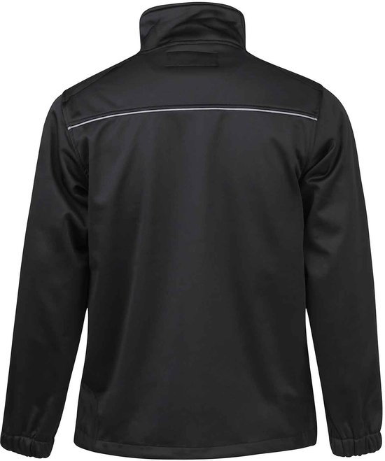 STØRVIK Softshell Work Jacket Windproof 4 seasons Men Black - Taille XL - ZEUS