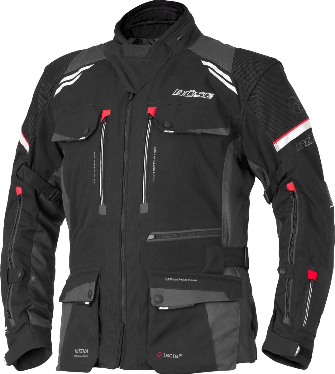 Büse Highland III waterdichte motorfiets textieljas -
