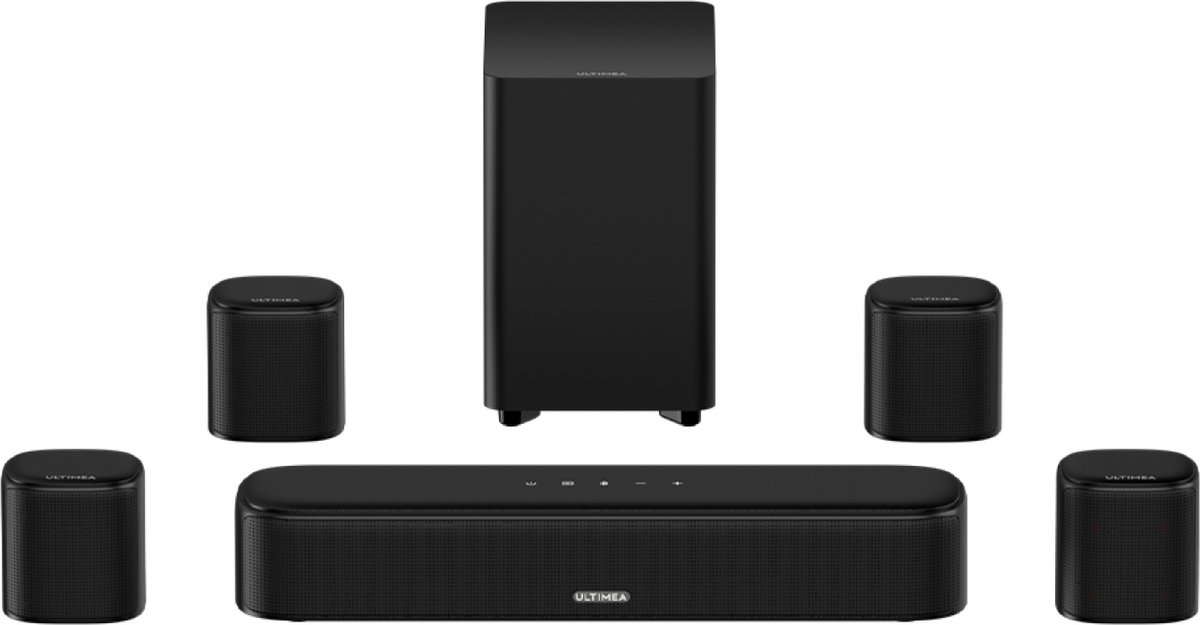 ULTIMEA 7.1-kanaals Surround Soundbar met Subwoofer Zwart - ULTIMEA - €145,00