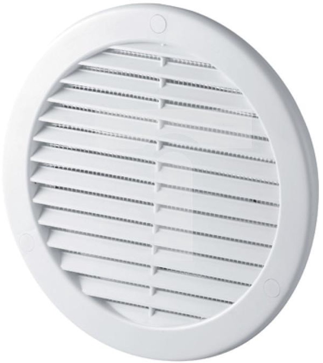 AWENTA Rond Ventilatierooster Ø200 mm met Insectengaas – Wit – Ventilatie Afdekrooster