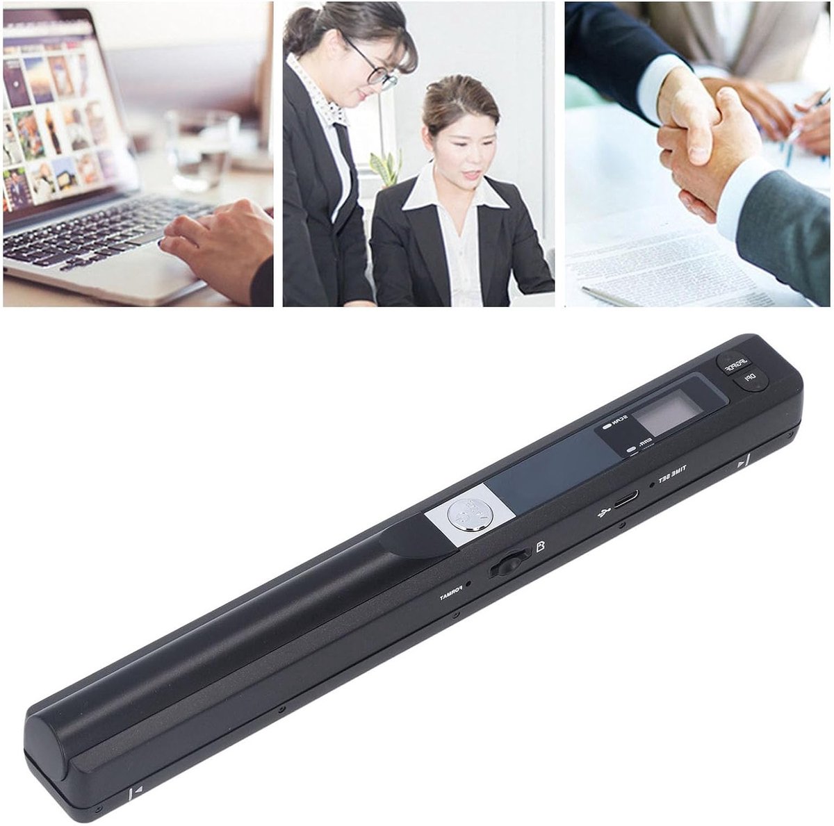 Draagbare Handscanner voor A4 Documenten, Foto's en Bonnen - 900DPI Mobiele Scanner in Kleur, PDF/JPG Formaat, USB 2.0, Ideaal voor Thuis en Kantoorgebruik thumbnail 8