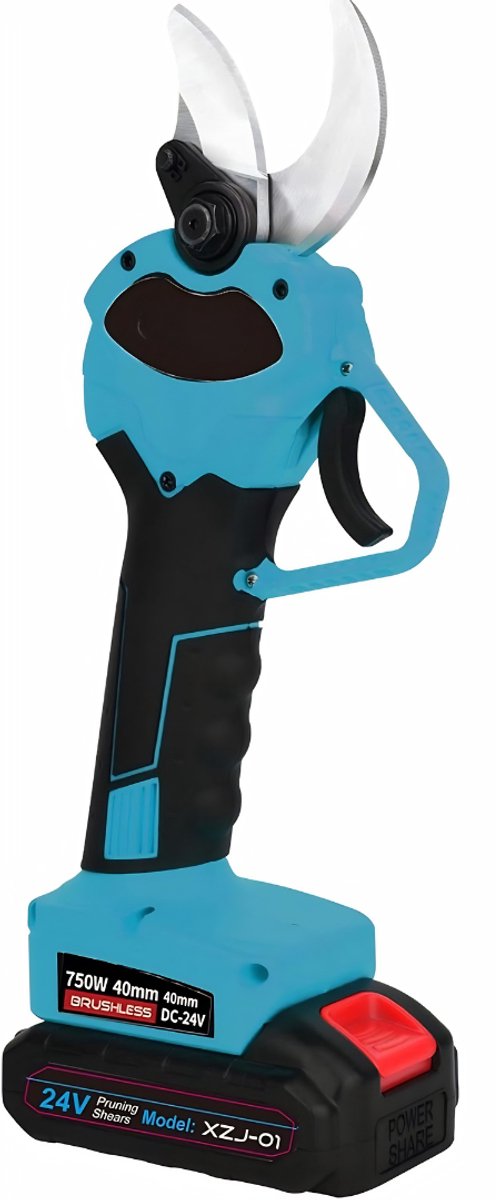 DnA® Elektrische Snoeischaar - Accu Snoeischaar - Electrische Snoeischaar met Accu - Snoeischaren - Blauw - 38cm x 25cm x 12cm