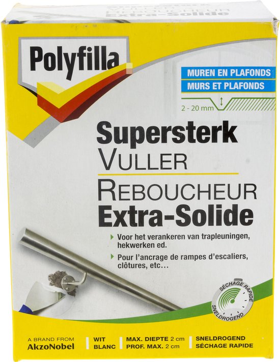 Polyfilla Supersterkvuller wit poeder 1 kg