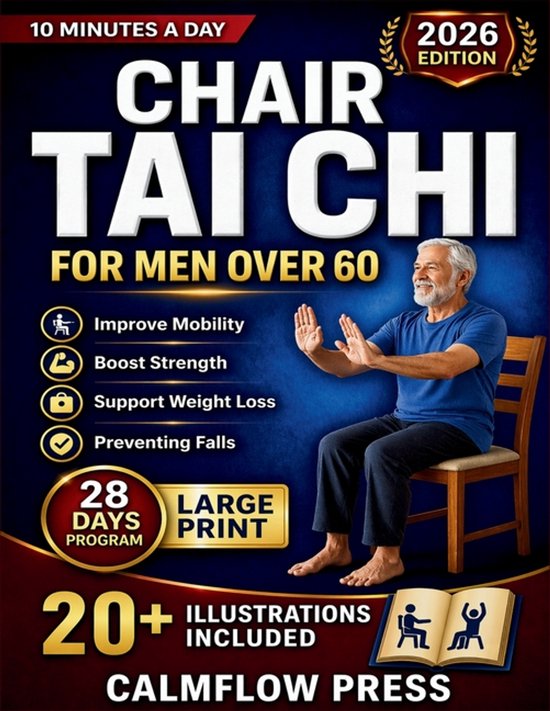 Chair Tai Chi for Men Over 60 - cover