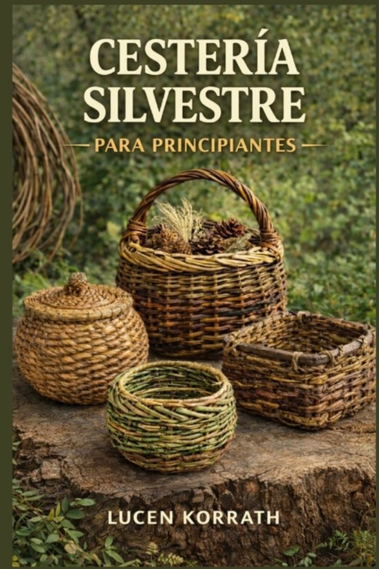 Cestería Silvestre Para Principiantes - cover