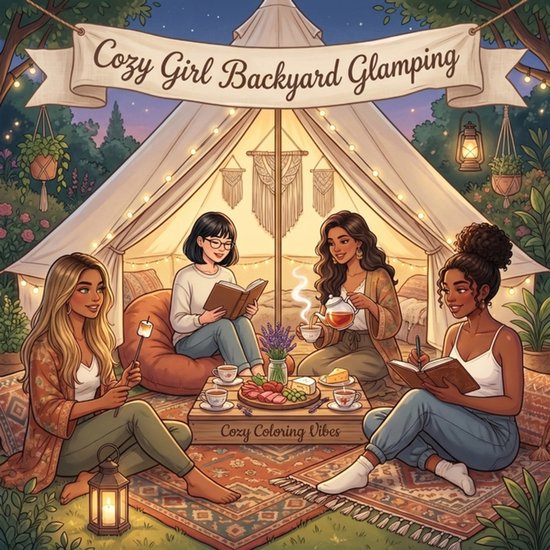 Cozy Girl Collection- Cozy Girl Homebody Backyard Glamping - cover