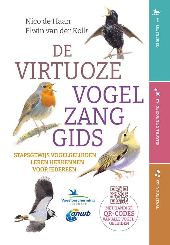 De virtuoze vogelzanggids - cover