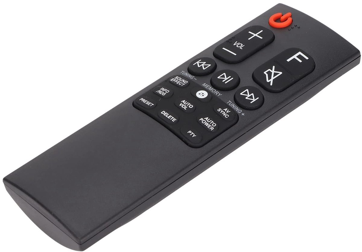 Allecto - Soundbar Afstandsbediening - Vervangende Remote Control - Geschikt voor meerdere geluidsinstallaties - Universeel - Gemakkelijk te gebrui...
