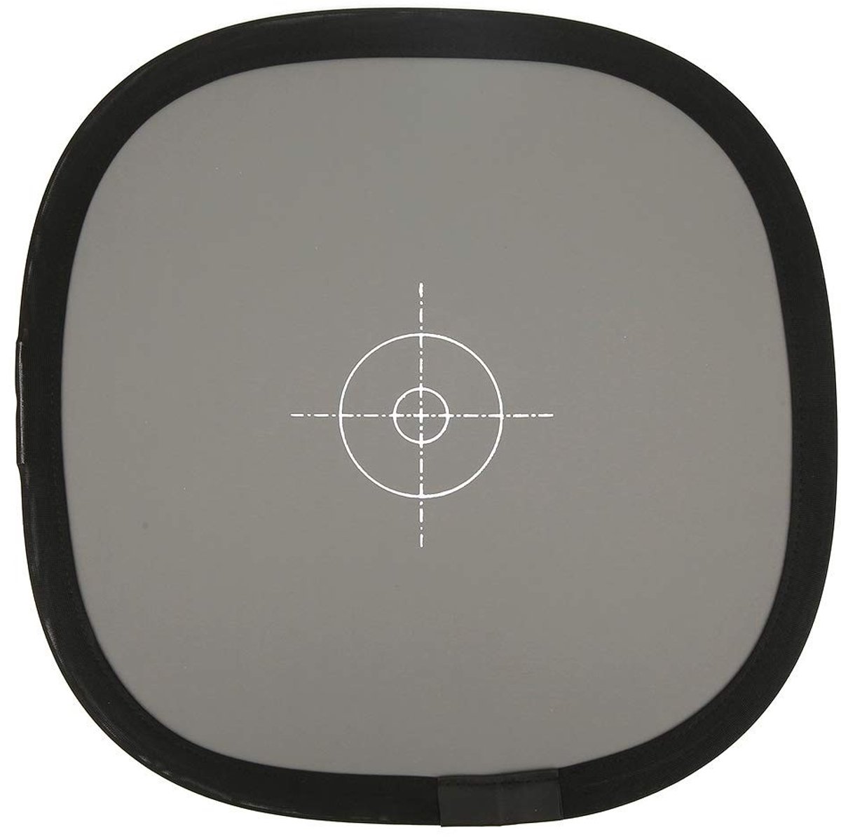Allecto - Grijswitte Balanskaart - Focusbord voor Digitale Camera's - 12 x 12 Inch - Professionele Fotografie - Draagtas - Geschikt voor Camera's -...