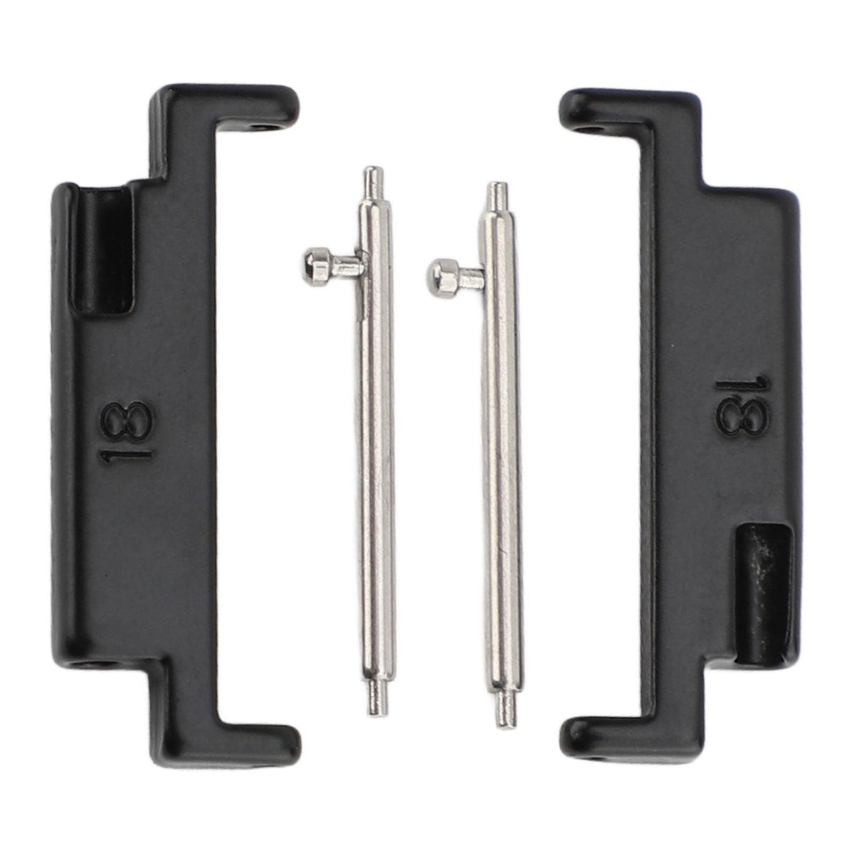 Allecto - Metaal Watch Band Adapter - Premium Connector Set voor Smartwatches - 18-22mm - Compatibel met diverse smartwatches - Duurzaam en stevig ...