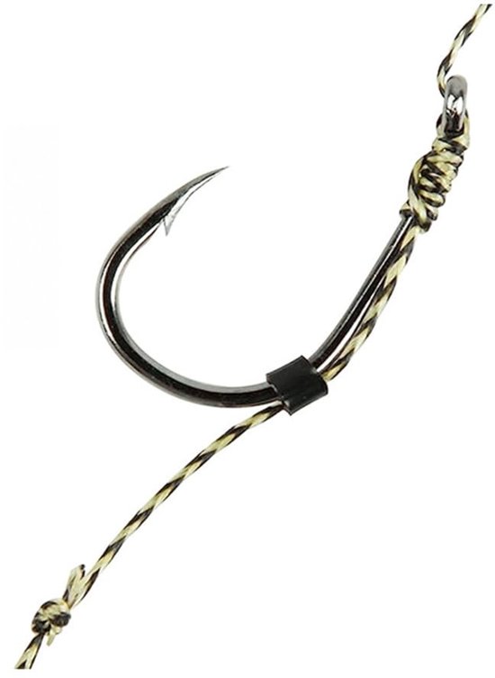 Allecto - Carp Fishing Tied Hair Rig Set - Karpervissen - 24Pcs - Barbless Anti-Tangle Haken - Vissen zonder weerhaak - Ideaal voor vissers - Inclu... van Allecto — afbeelding 2