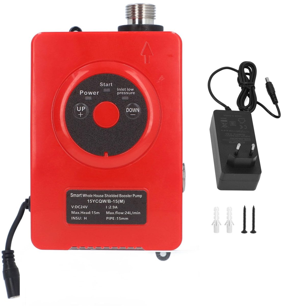 Allecto - Boiler Booster Pomp - Ultra-stille Circulatiepomp - Perfect voor Tuin en Huishouden - Energiezuinig - Efficiënte Watercirculatie - Hoog R...