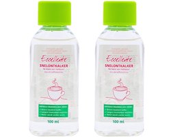 2x Eccellente ontkalkingsset geschikt voor alle Nespresso machines - Melkzuur ontkalker - 2x 100 ml - Koffiemachineontkalker