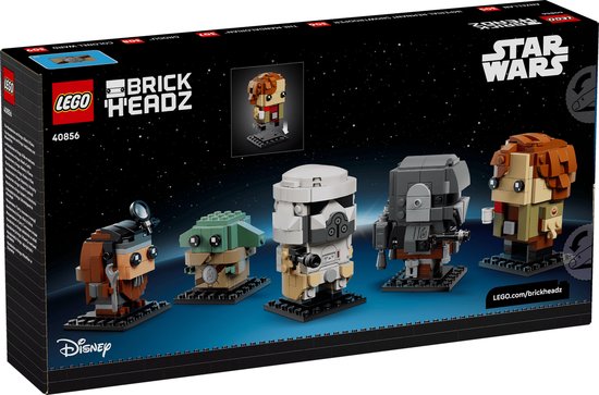 LEGO BrickHeadz The Mandalorian en Grogu