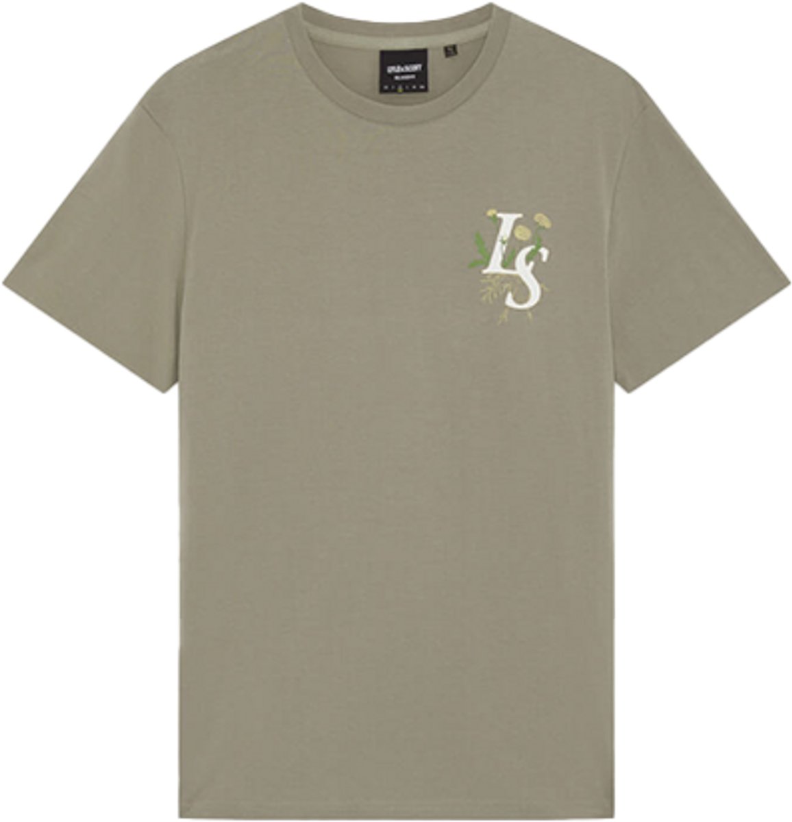 Lyle & Scott Dandelion Script Graphic T-Shirt