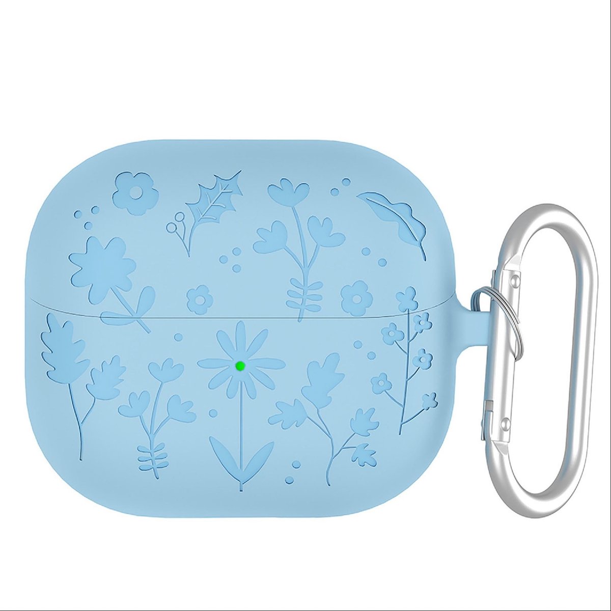 Allecto - Hoes - Siliconen beschermhoes - Ultradun - Blauw - Stootvast - Geschikt voor Samsung Galaxy Buds 3/3 Pro - Accessoire