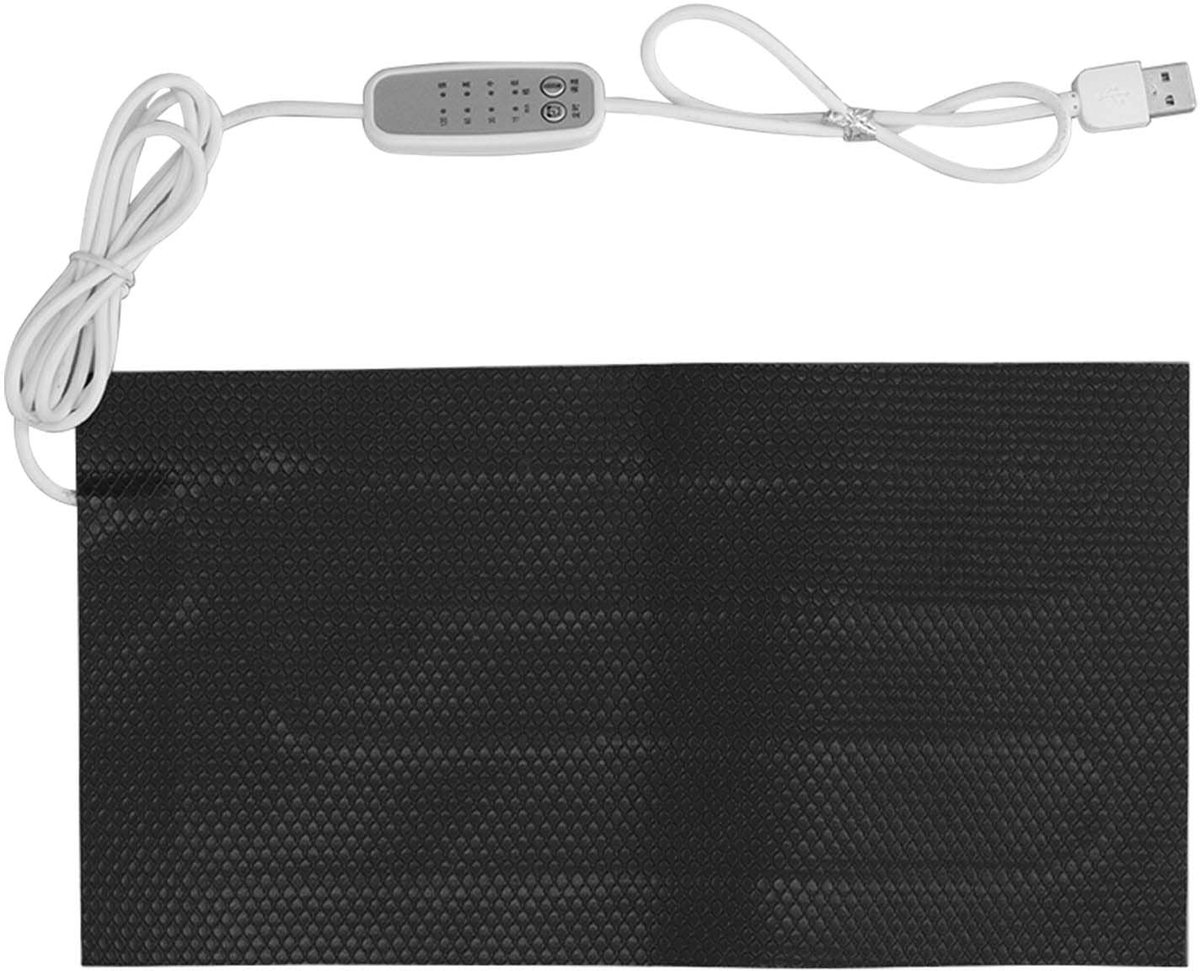 Dailygoody - Waterdichte elektrische stoffen verwarming - Verwarmingskussen - Compact en gebruiksvriendelijk - 10 x 20 cm - Veilig voor huisdieren - I...