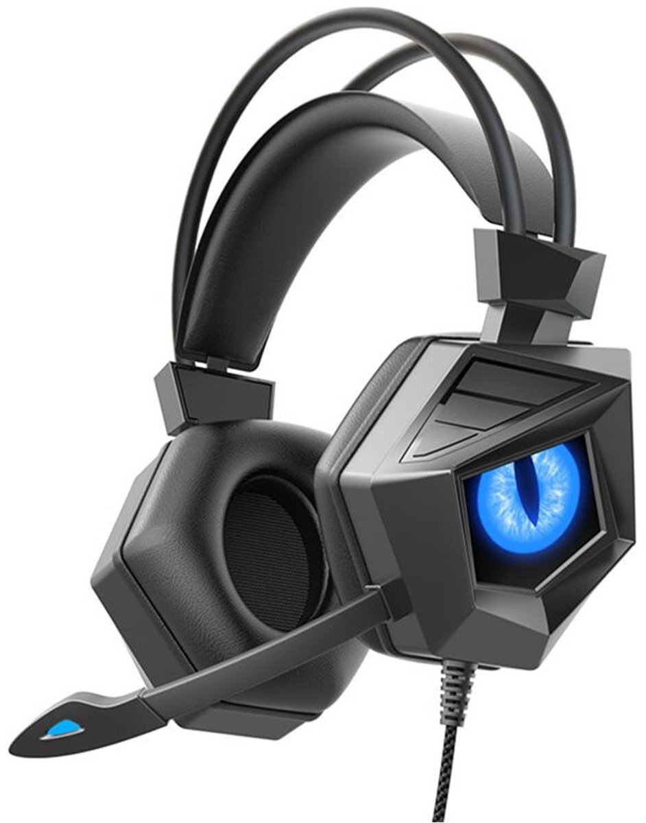 Bedrade gamingheadset Geschikt voor microfoon Geschikt voor PS4, PS5, pc en laptops.