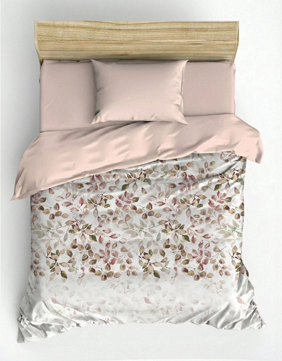 L'Essentiel Maison Cotton Box - Dekbedovertrek - Katoen - Beige - 155x220