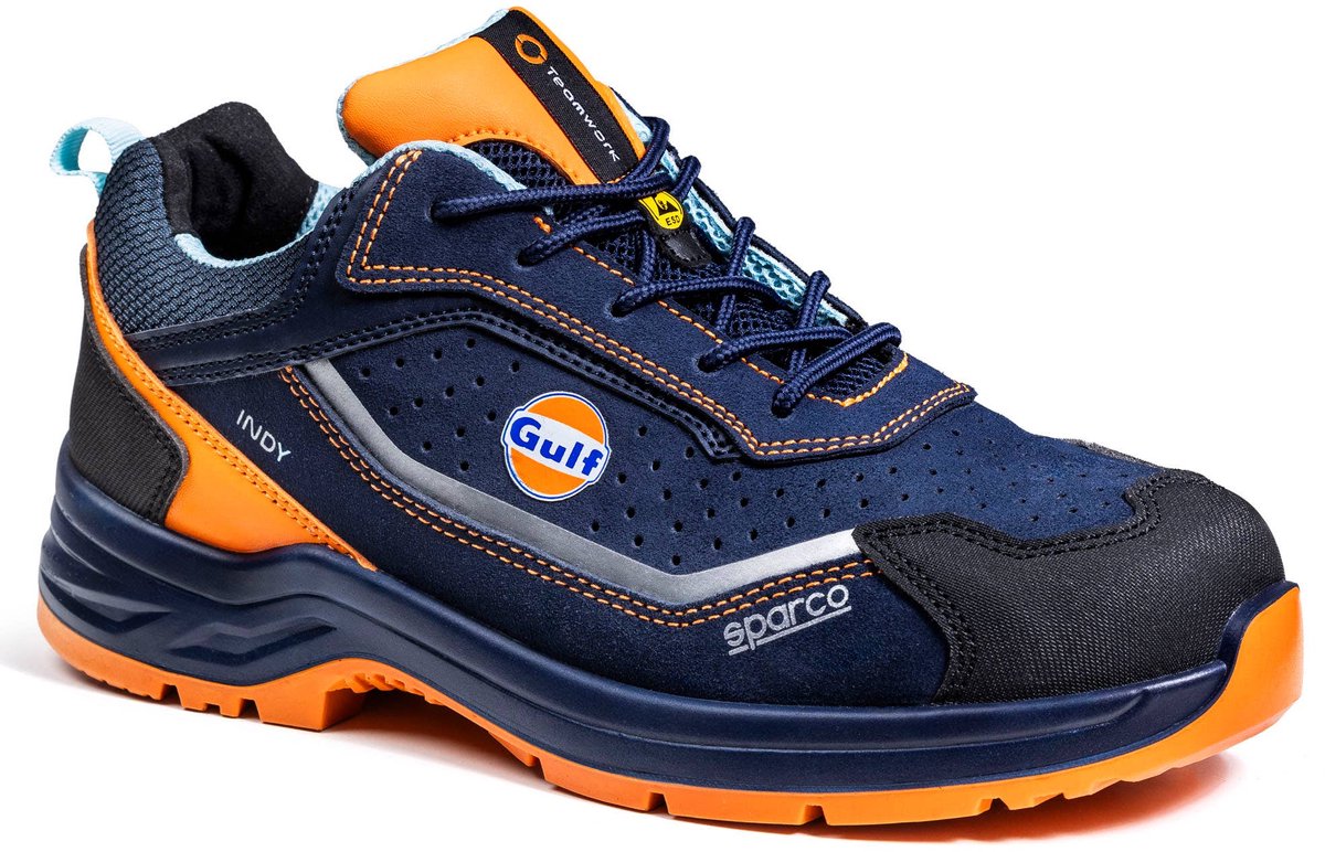 Sparco Werkschoenen S1PS - Indy Meteor - Gulf — navy — Maat 35