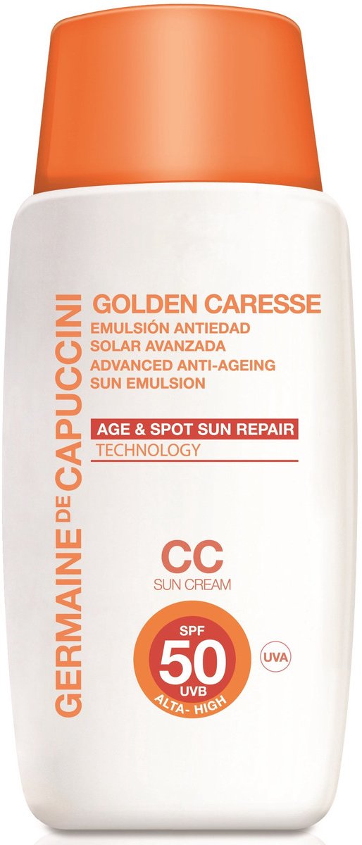 Germaine de Capuccini Golden Caresse Advanced Anti-Ageing Sun Emulsion SPF 50 CC Cream (50 ml)