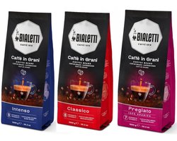Bialetti Classico Intenso Pregiato - Mixverpakking - 3kg (3x1kg) Koffiebonen