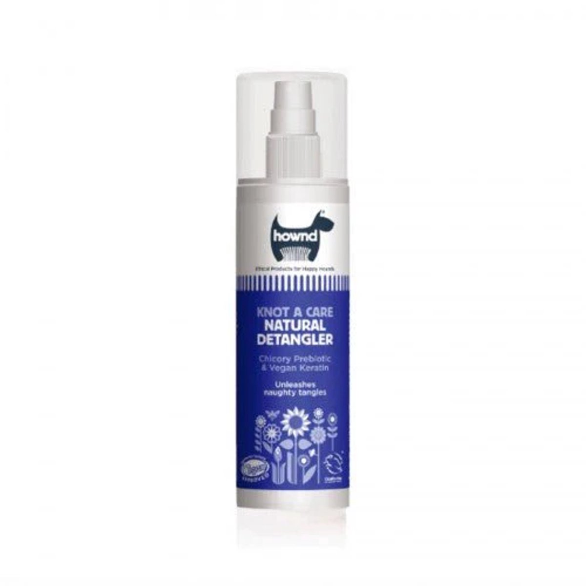 Hownd - Knot a Care detangler (anti-klit) - natuurlijke anti klit spray voor honden - gladde, zachte en glanzende vacht - 250 ml