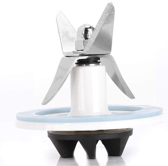 Zeynomax - Roestvrijstalen blenderblad - Vervangend onderdeel - Duurzaam materiaal - Wit - Blenderaccessoire - Geschikt voor praktische blenders - 6.. van Zeynomax — afbeelding 2