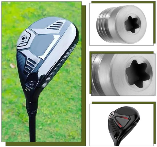 ONF3 - Golf Club Iron Head Weights - Gewichten voor ijzers - 10g - Versterk je swing - Verbeter je schot - Geschikt voor Ping G410 G425 G710 I52... van Onf3 — afbeelding 2