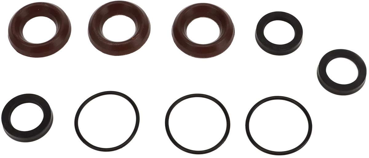 Dailygoody - Vervangpomp Hogedrukreiniger - Water Seals Kit - 9 Stks - Rubber - Voor Annovi Reverberi - Geschikt voor Dailygoody
