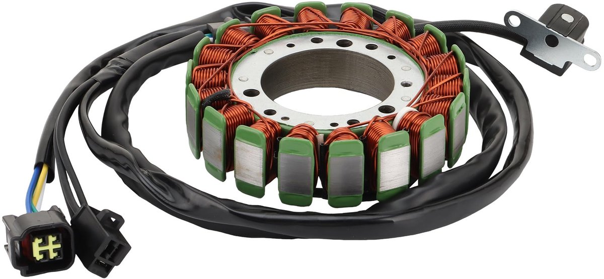 Dailygoody - WOOSTAR 18 Coil Magnet Stator Vervanging voor LT-F500F & LT-A500 Quad