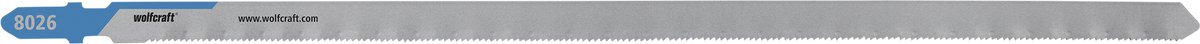 wolfcraft - Decoupeerzaagblad 200mm voor Aluminium, Koper, Staal - BiM met T-schacht - 8026000