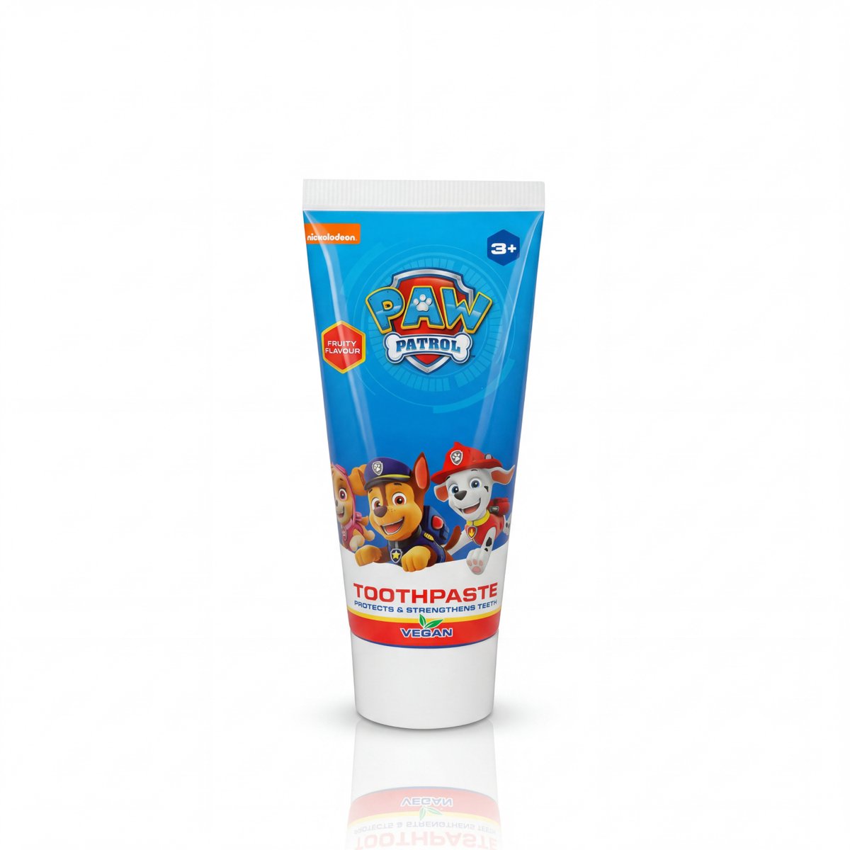 Paw Patrol Kindertandpasta - 50ml Junior Tandpasta - Kinder Tandpasta - Tandpasta Kinderen - voor Kinderen tot 5 Jaar - Toothpaste Kids - Baby Tandpasta - Melktanden - Mondverzorging Peuters & Kleuters 3,4,5,6 Jaar - Multikleur - Optismile